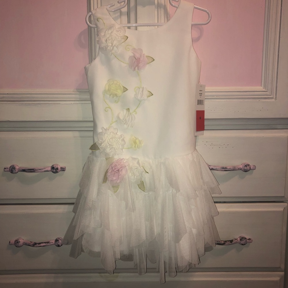 💗 Girls Formal Easter Dress by Biscotti, Size 6